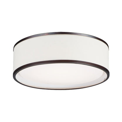 Maxim Lighting Prime 3 Light Flush Mount, Oil Rubbed Bronze