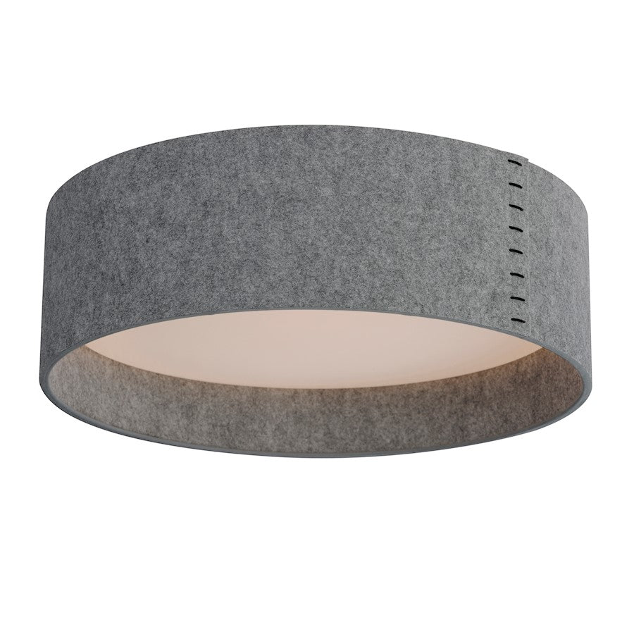 Maxim Lighting Prime Acoustic 1 Light 120-277V Flush Mount, Grey