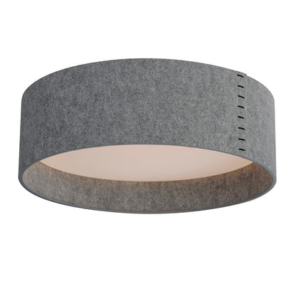 Maxim Lighting Prime Acoustic 1 Light 120-277V Flush Mount, Grey