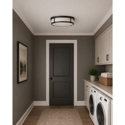 Maxim Lighting Rogue 3-Light Flush Mount E26 in Satin Brass - 10270WTSBR