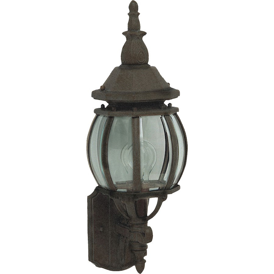 Maxim Crown Hill 1-Light Outdoor Wall Lantern Rust Patina