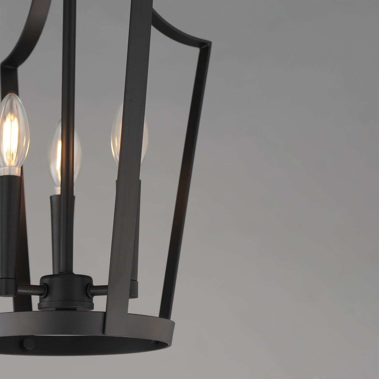 Maxim Lighting Arden 3 Light 19.5" Entry Foyer Pendant, Black