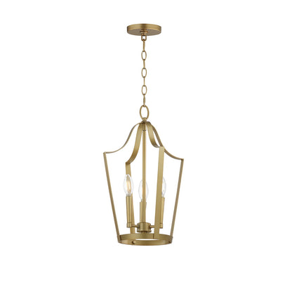 Maxim Lighting Arden 3Lt 19.5" Entry Foyer Pendant, Aged Brass