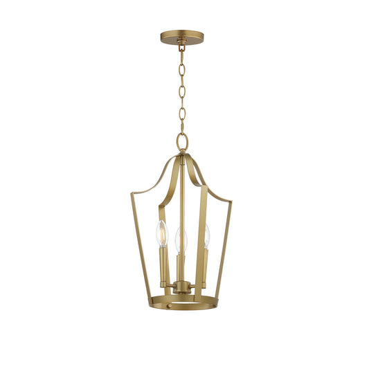 Maxim Lighting Arden 3Lt 19.5" Entry Foyer Pendant, Aged Brass