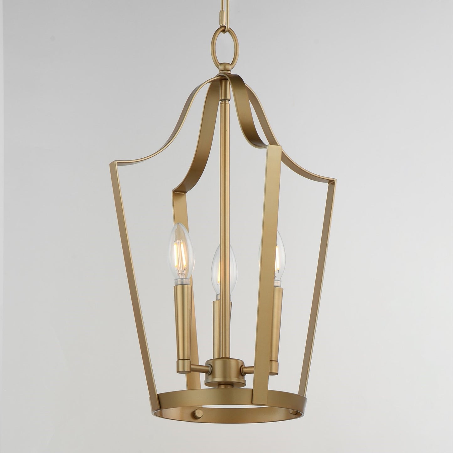 Maxim Lighting Arden 3Lt 19.5" Entry Foyer Pendant, Aged Brass