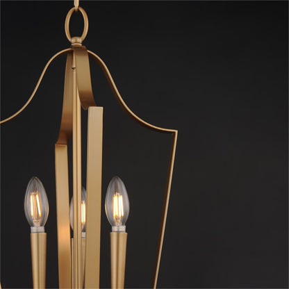 Maxim Lighting Arden 3Lt 19.5" Entry Foyer Pendant, Aged Brass