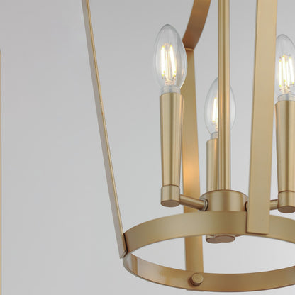Maxim Lighting Arden 3Lt 19.5" Entry Foyer Pendant, Aged Brass