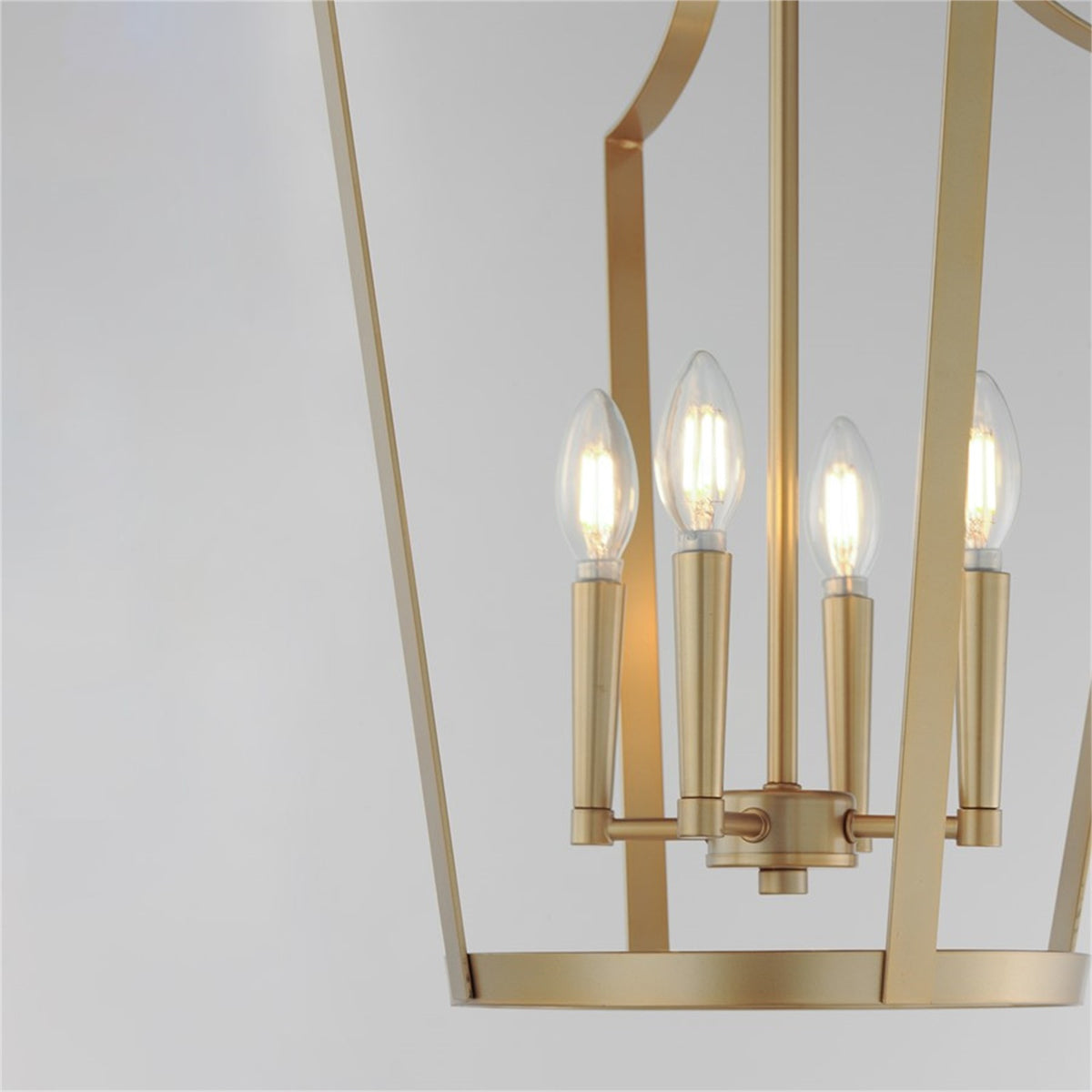 Maxim Lighting Arden 4Lt 24.75" Entry Foyer Pendant, Aged Brass
