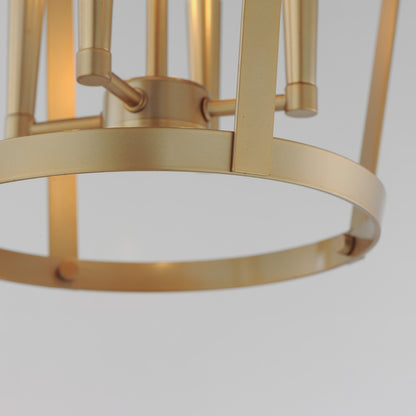 Maxim Lighting Arden 4Lt 24.75" Entry Foyer Pendant, Aged Brass