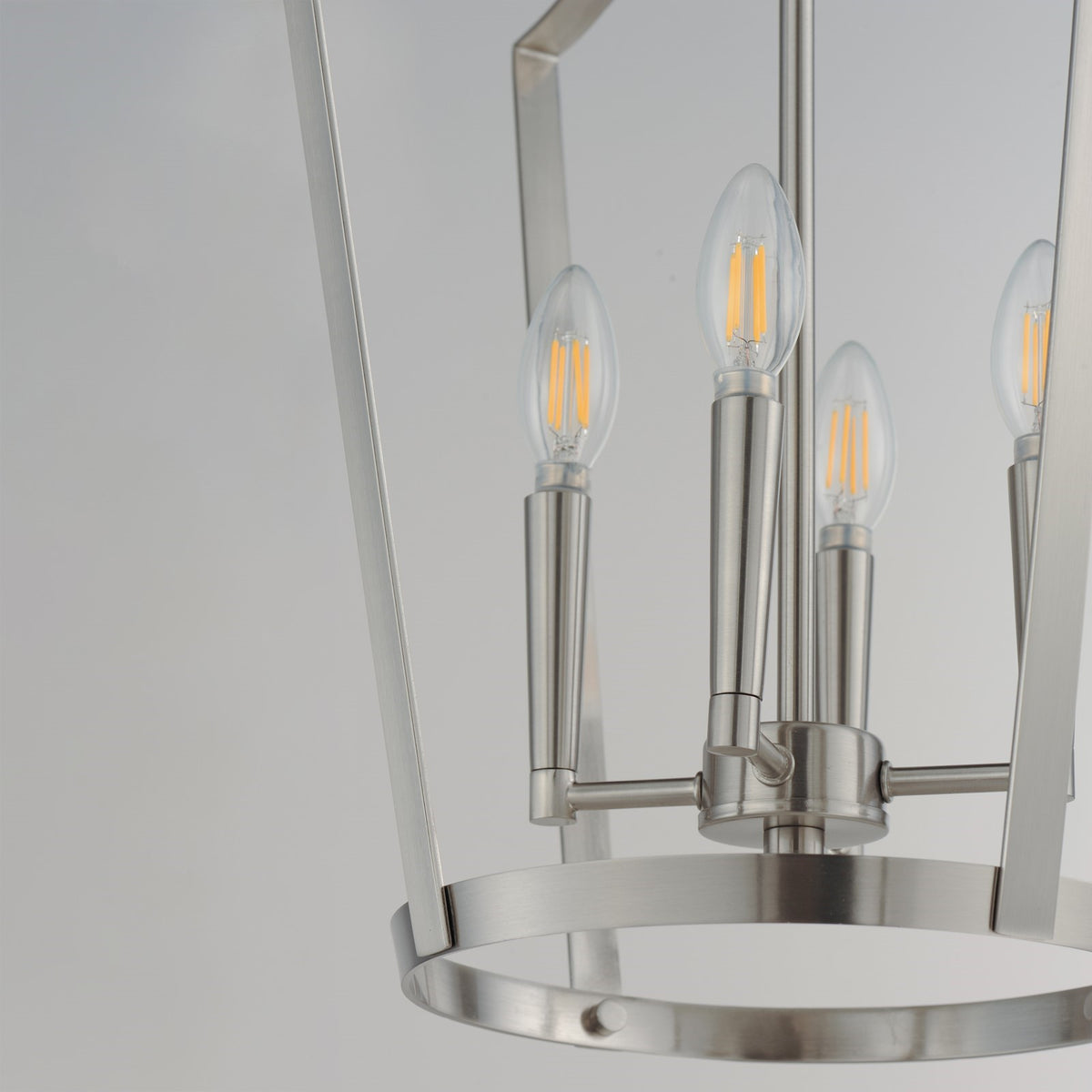 Maxim Lighting Arden 4 Light 24.75" Entry Foyer Pendant, Satin Nickel