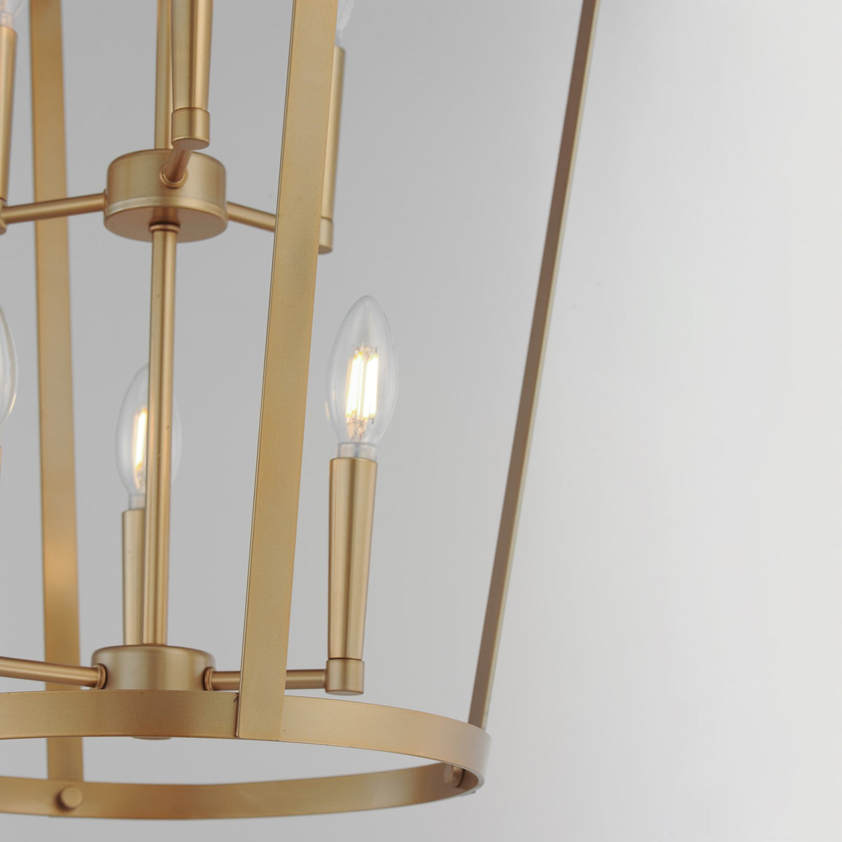 Maxim Lighting Arden 6Lt 30.25" Multi-Light Pendant, Aged Brass