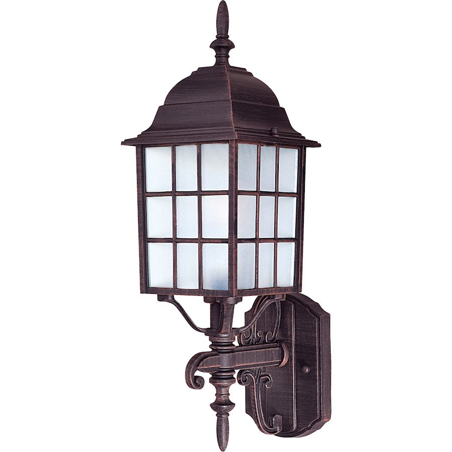 Maxim North Church 1-Light Outdoor Wall Lantern Rust Patina