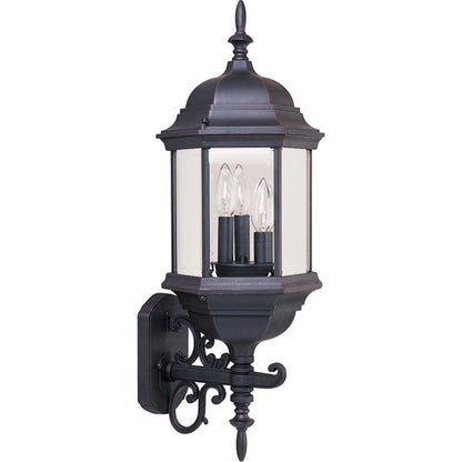 3 Light Outdoor Wall Sconce