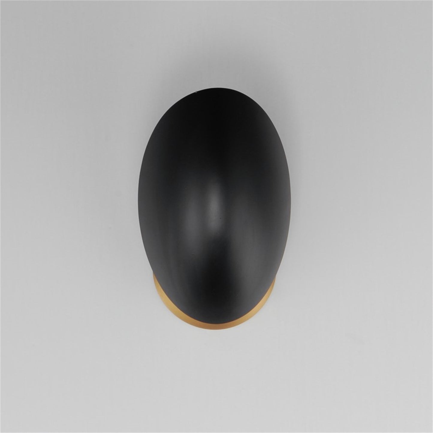 Maxim Lighting Maris 1Lt 8" Wall Sconce, Black/Natural Aged Brass