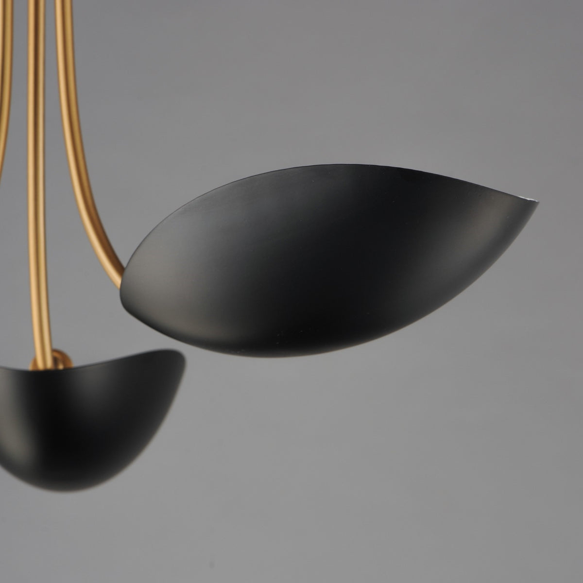 Maxim Lighting Maris 3Lt 12.75" Multi-Light Pendant, Black/Brass