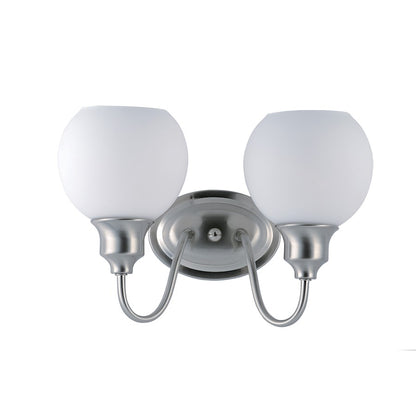 Maxim Lighting Ballord 2-Light Bath Vanity, Satin Nickel