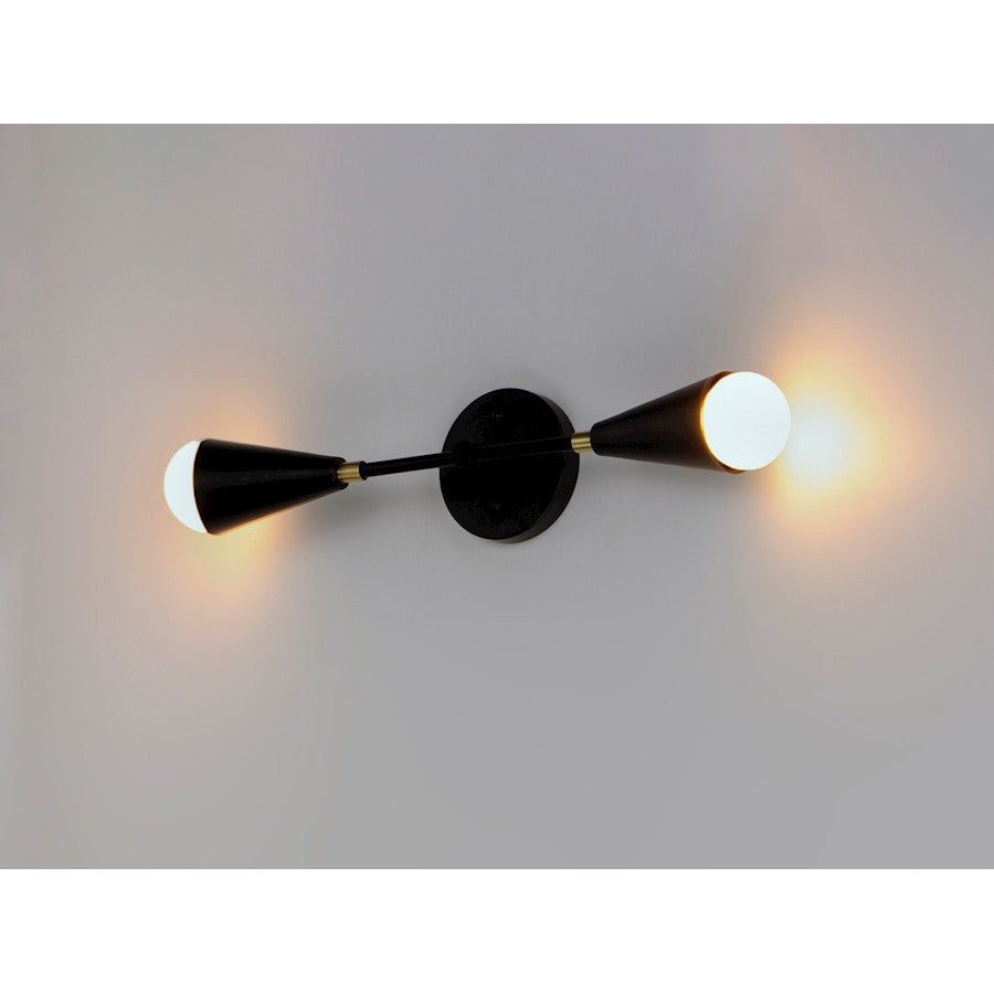 2 Light Wall Sconce