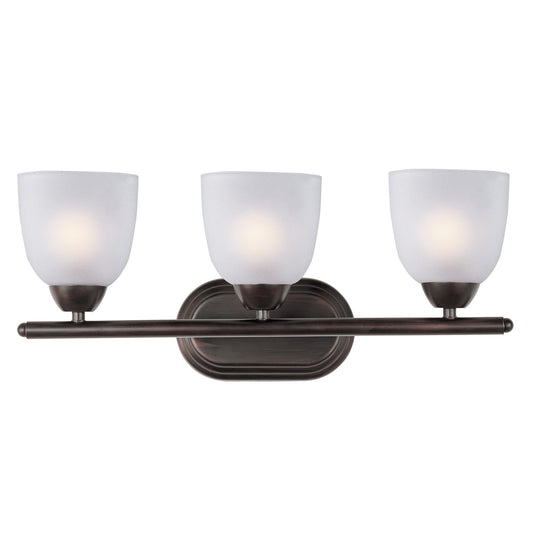 Maxim Lighting Axis 3 Light Bath Vanity, Oil Rubbed Bronze