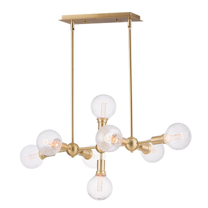 Maxim Lighting Molecule-Linear Pendant, Polished Chrome