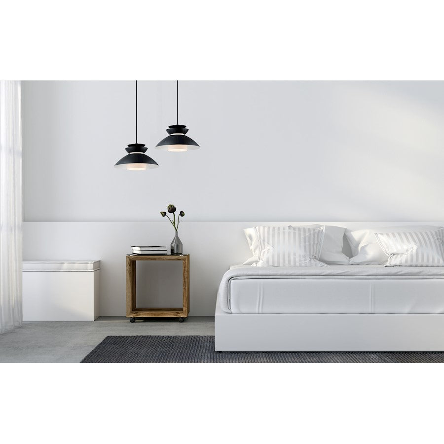 Maxim Lighting Nordic 1-Light Pendant, Black