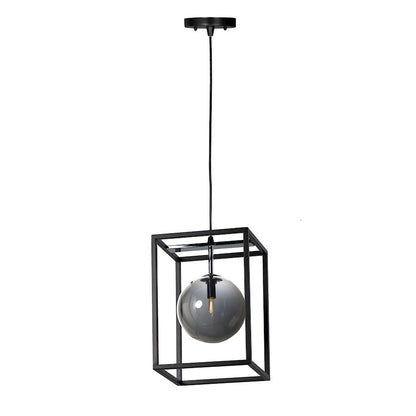1 Light LED 9" Pendant, BK