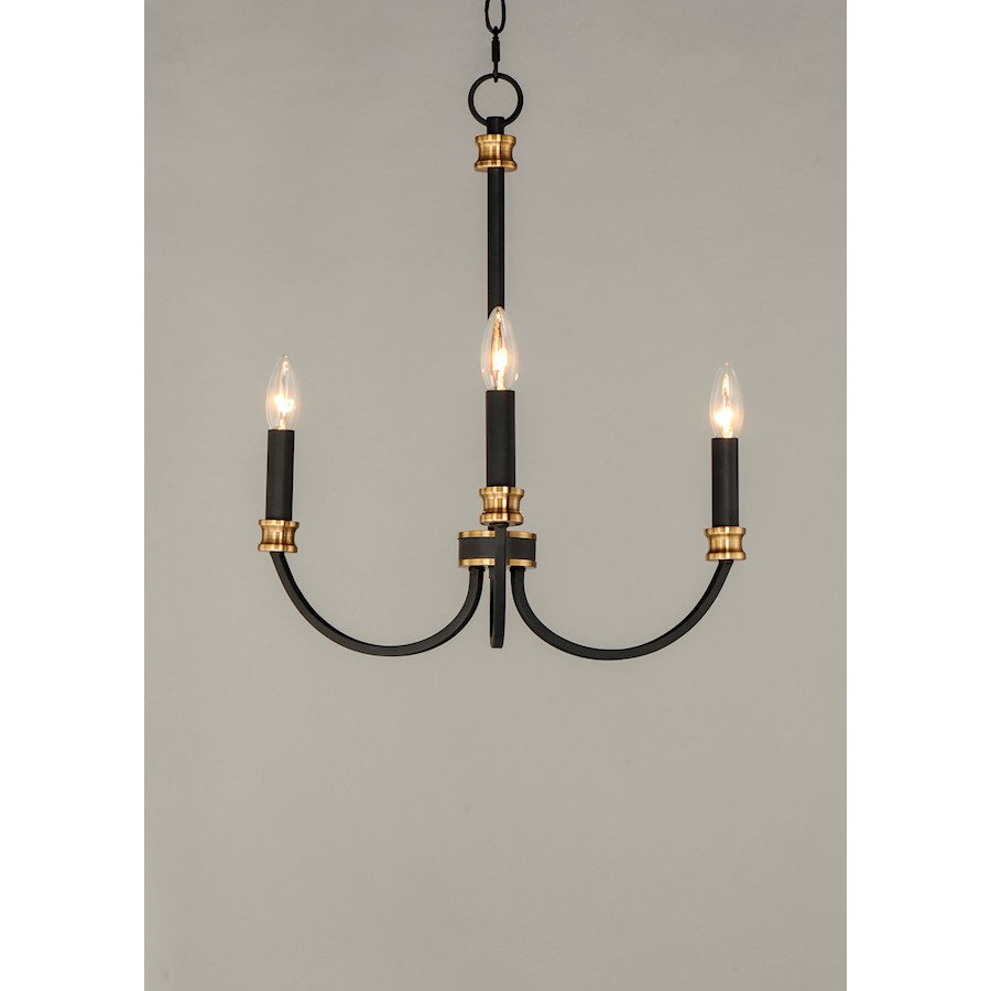 Charlton Chandelier, Black