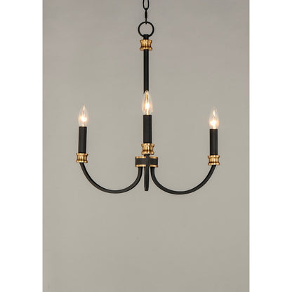 Charlton Chandelier, Black