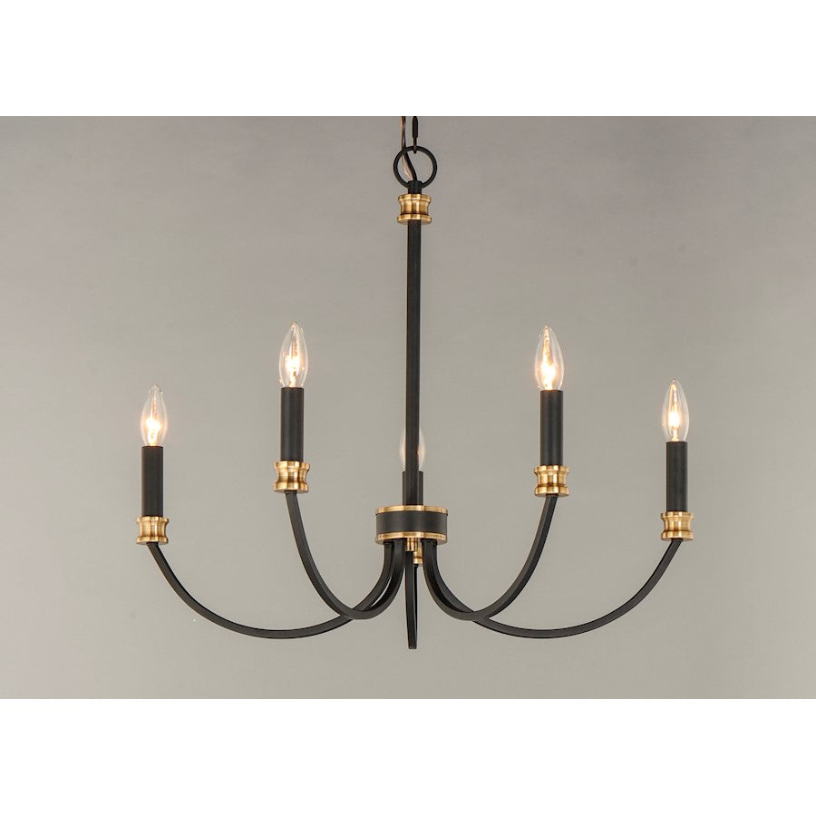 Charlton Chandelier, Black