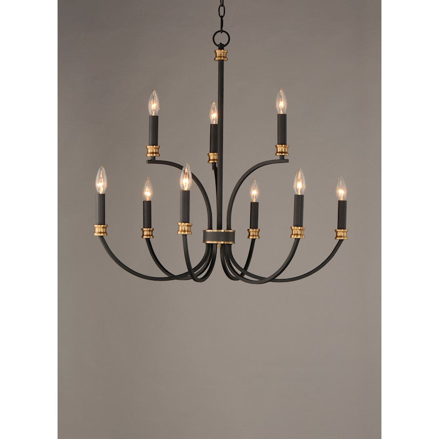 Charlton Chandelier, Black