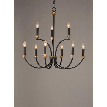 Charlton Chandelier, Black