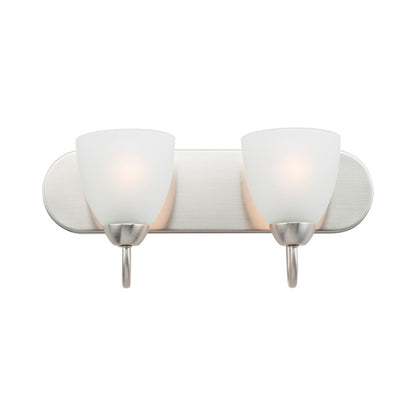 Bathroom Vanity Light, Satin Nickel