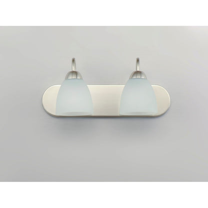Bathroom Vanity Light, Satin Nickel