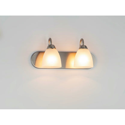 Bathroom Vanity Light, Satin Nickel