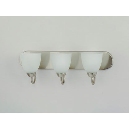 Bathroom Vanity Light, Satin Nickel
