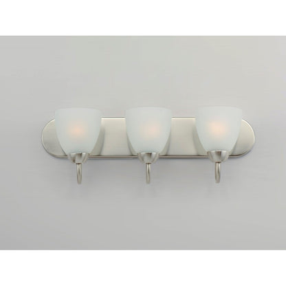 Bathroom Vanity Light, Satin Nickel