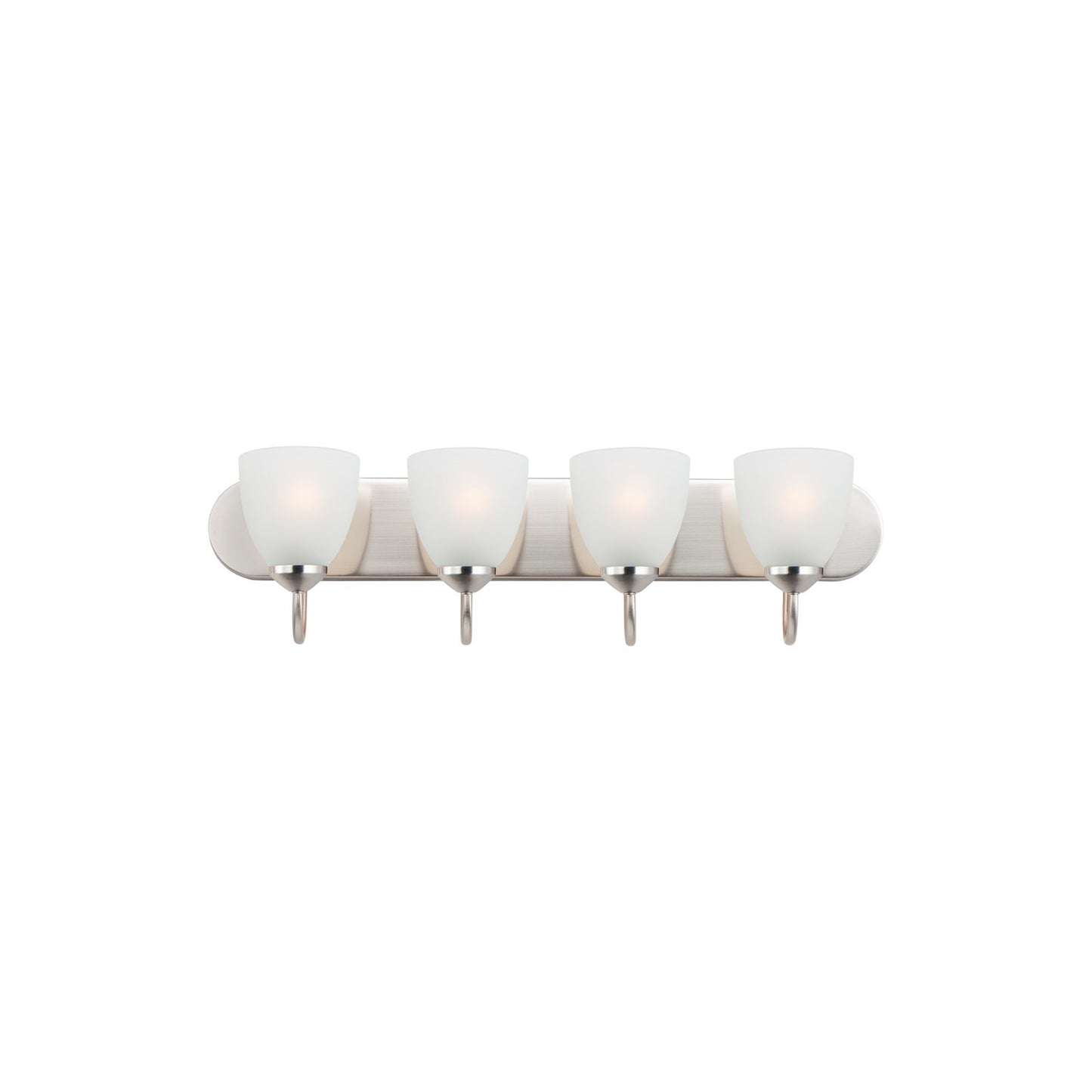 Bathroom Vanity Light, Satin Nickel