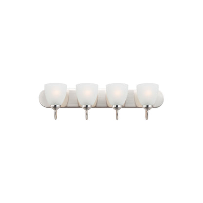 Bathroom Vanity Light, Satin Nickel