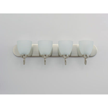 Bathroom Vanity Light, Satin Nickel