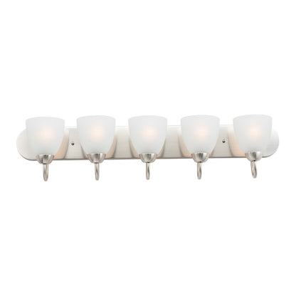 Bathroom Vanity Light, Satin Nickel