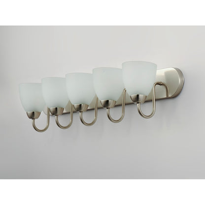 Bathroom Vanity Light, Satin Nickel