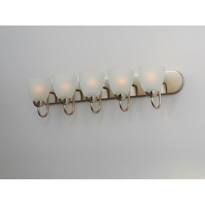 Bathroom Vanity Light, Satin Nickel