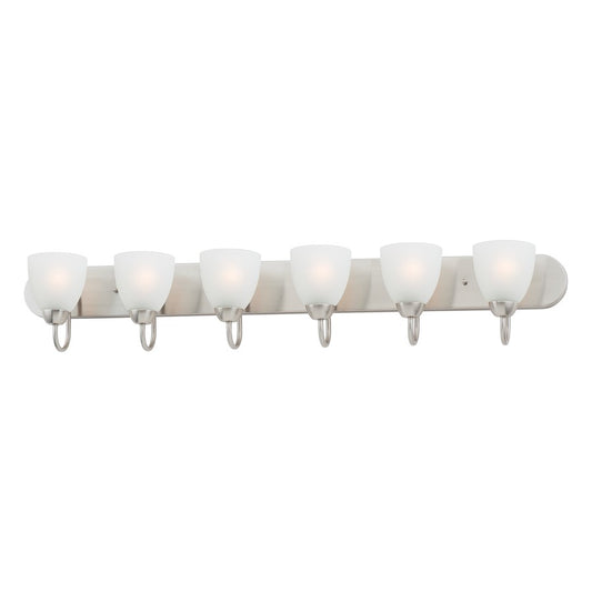 Bathroom Vanity Light, Satin Nickel