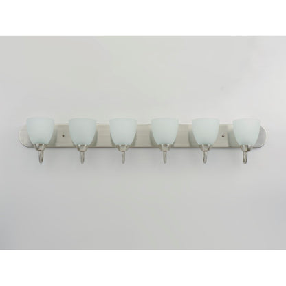 Bathroom Vanity Light, Satin Nickel