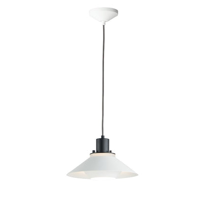 1 Light Pendant, Black/White