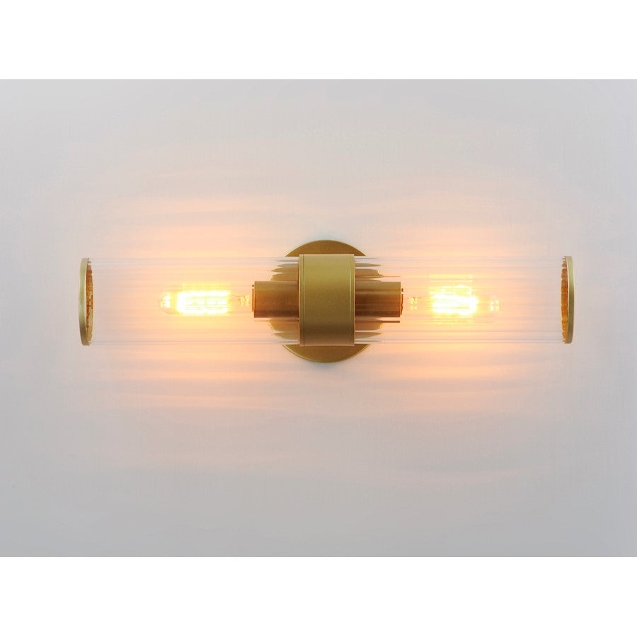 2 Light Wall Sconce