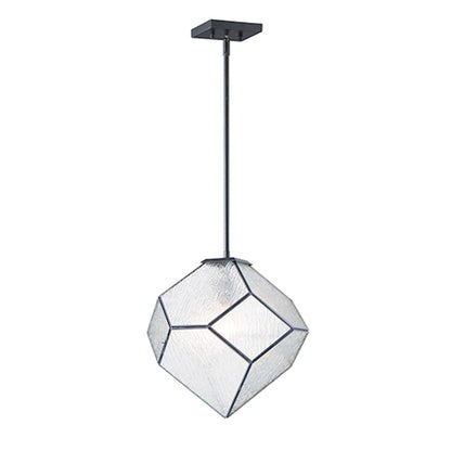 1 Light Mini Pendant, Black