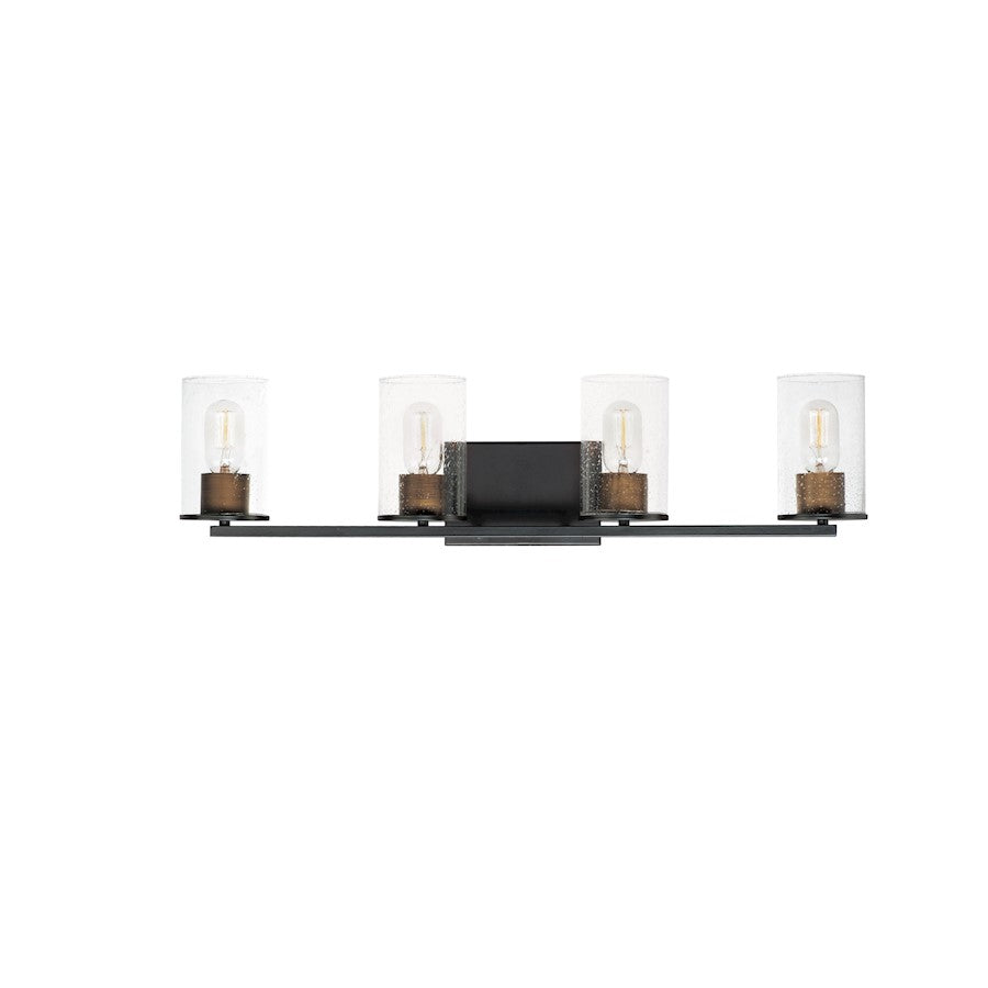 4 Light Bathroom Vanity Light, Brass