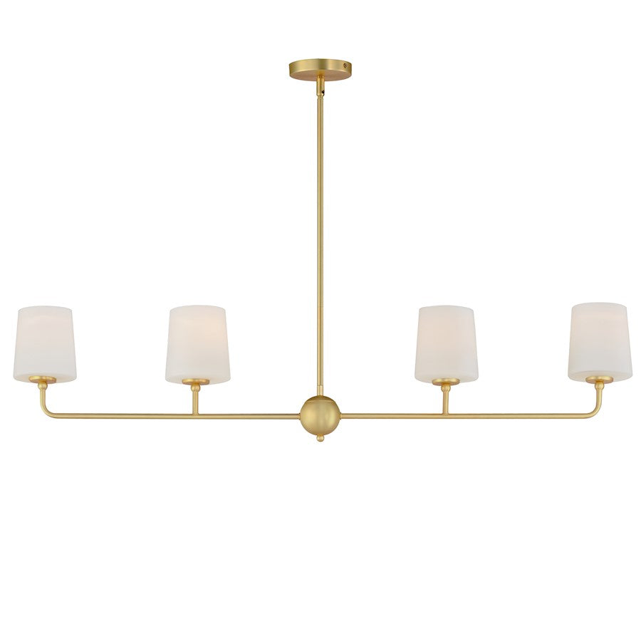 4 Light Linear Pendant