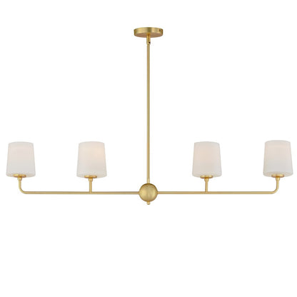 4 Light Linear Pendant
