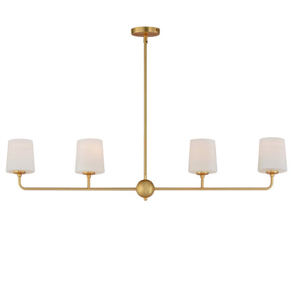 4 Light Linear Pendant